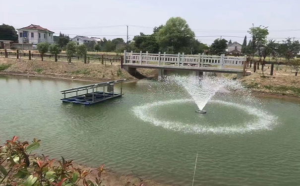 河道增氧利器噴泉曝氣機(jī)